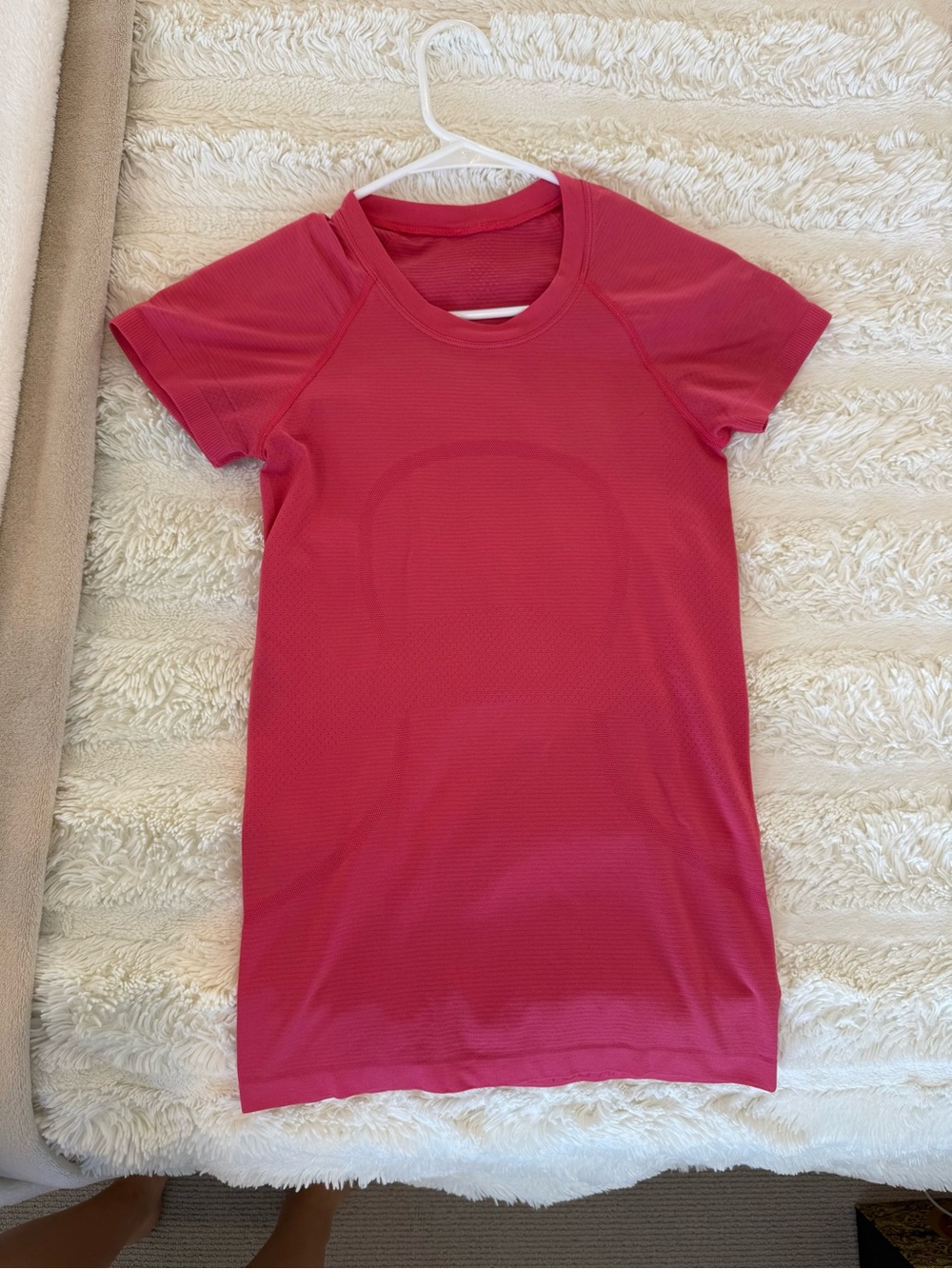 lululemon athletica Short Sleeve Performance Tee - Raspberry Pink